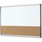 Quartet Magnetic Dry-Erase Combo Board, f/ Cubicle, 30"x18", SR Frame QRTARCCB3018 - alternate 4